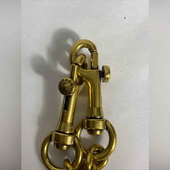 Vintage  oval curb link Coach chain strap - Picture 4 of 5